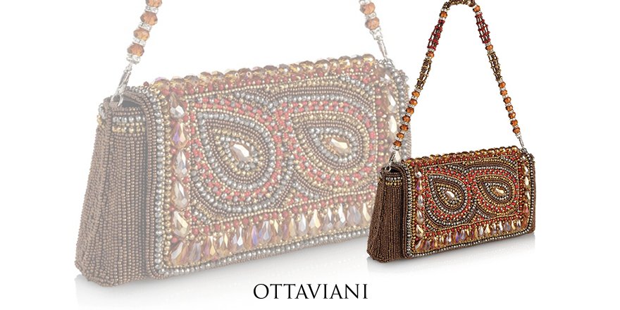 Accurati intrecci e ricercati dettagli per la clutch #Ottaviani. 
#OttavianiBijoux
 bit.ly/OTTAVIANI_CLUT…