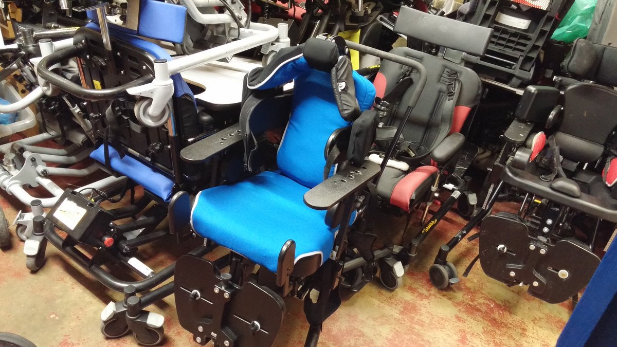 DEMANDCharity's tweet photo. Huge thanks to @TowerHamletsNow Community Equipment Service for this donation of disability kit for refurbishment! https://t.co/FYRQHnq4FU