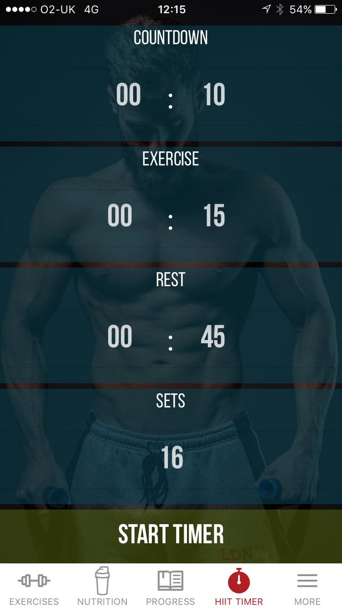 djdeanoUK's tweet photo. This has helped me improve my cardio, No more looking down at screens as it has a vocal countdown 👌 @LDN_Muscle https://t.co/vgQ6USwWzt