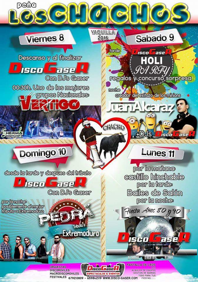 Postureo_Vqlls's tweet photo. @ChaChos_Teruel variaditos #Vaquilla2016 https://t.co/kfkllDonqw