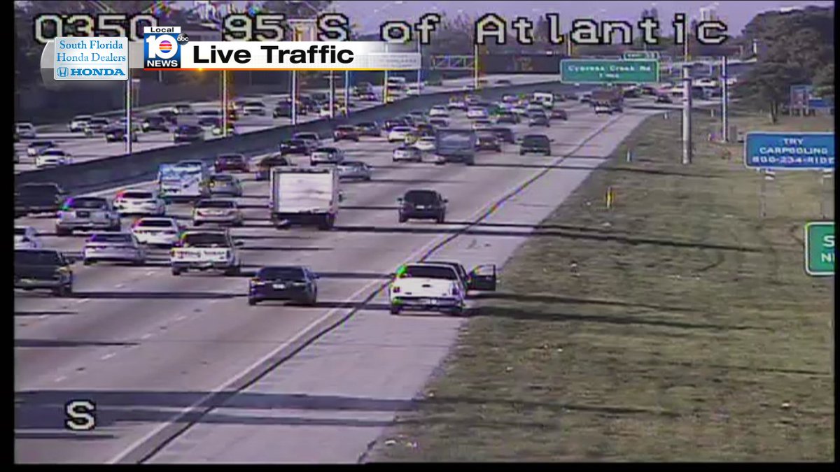 Crash on I-95 SB and Atlantic Blvd #TRAFFIC https://t.co/GZhHJZOJer