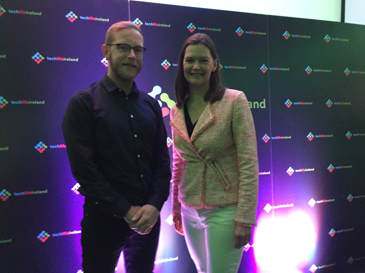 YvonneMeijerhof's tweet photo. A great start off the week attending the launch of the #Techlifeireland campaign with Ronan O Reilly. #IWorkForDell https://t.co/0ByaUlgiMN