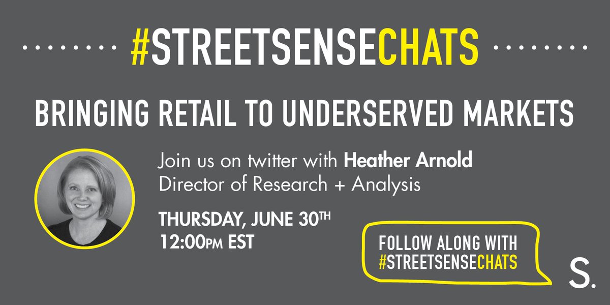 Join the conversation as our Director of Research + Analysis shares her insights on bringing #retail to urban areas.