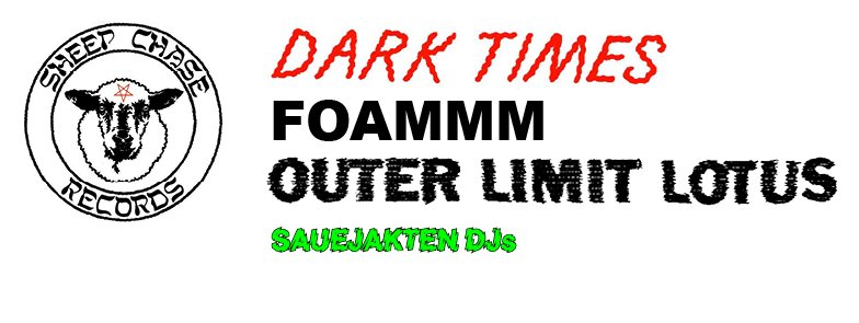 sheepchaserec's tweet photo. Sheep Chase labelnight @ingensteds in Oslo August 9! #darktimes @FOAMMMband #outerlimitlotus https://t.co/85EY48mgqj https://t.co/vHjfytC4W9