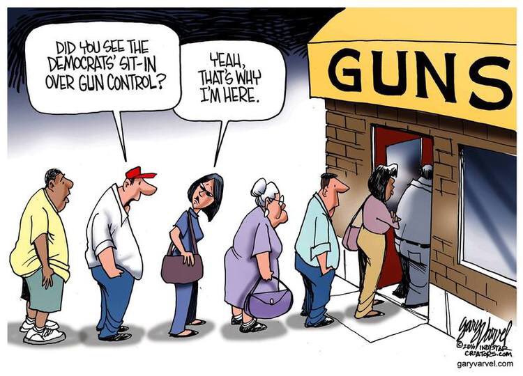 BlackIrishI's tweet photo. Democrats just keep selling guns .. #2A #Congress #morningjoe #DemocraticSitIn 
( #DemocratSitIn ) https://t.co/1VJuFiLvQq
