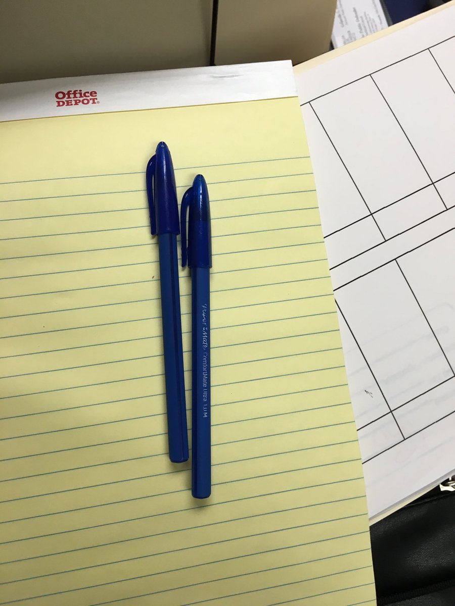 GLPowers's tweet image. Well, here we go again. #sixmonthssixtrials #twopens @wmermine