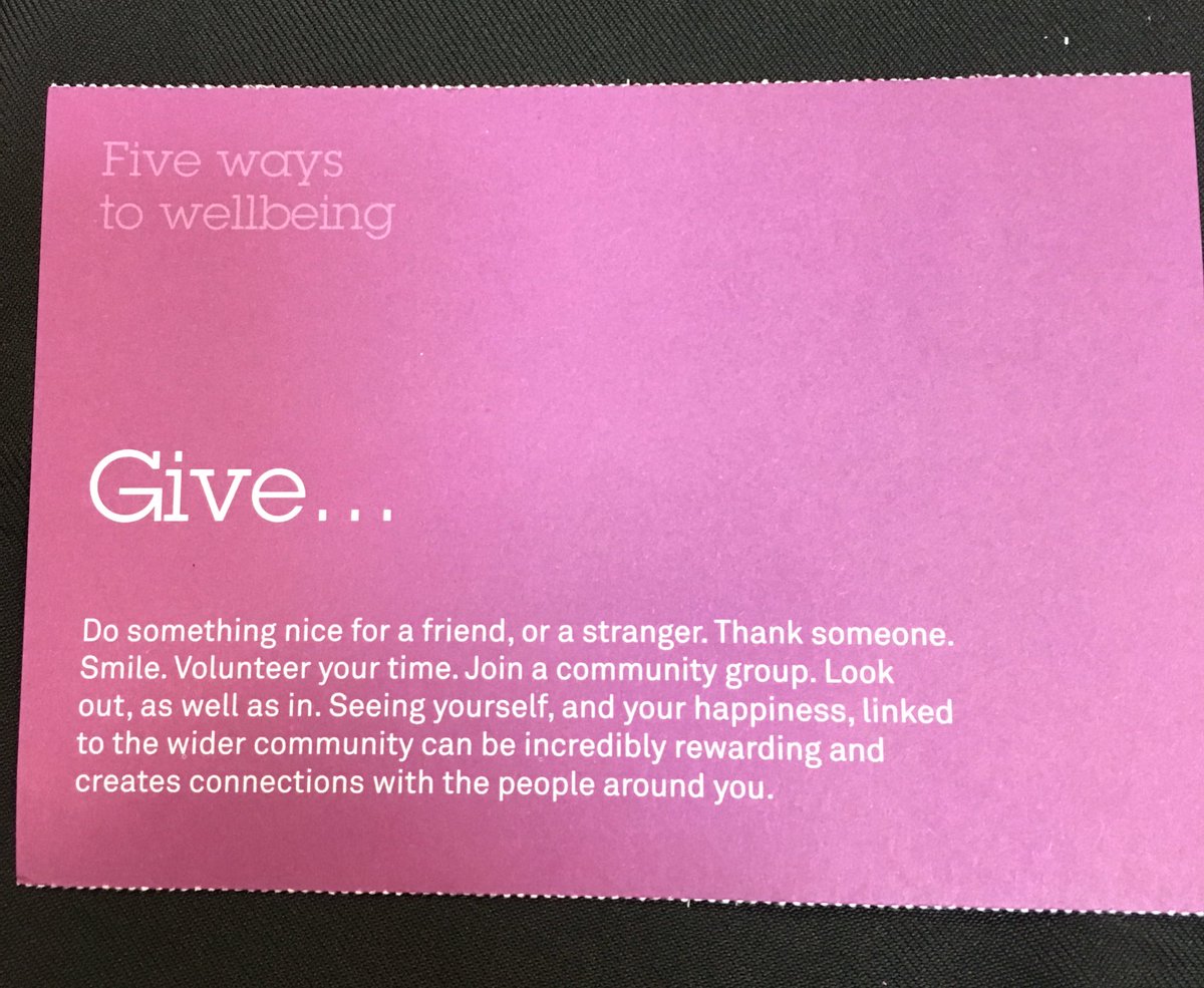 attane_'s tweet photo. why do we give? how do we give? Michael Weatherhead is explaining the 5 ways to wellbeing @nefinSA #ATTANEForum https://t.co/lESNJ4vNU0