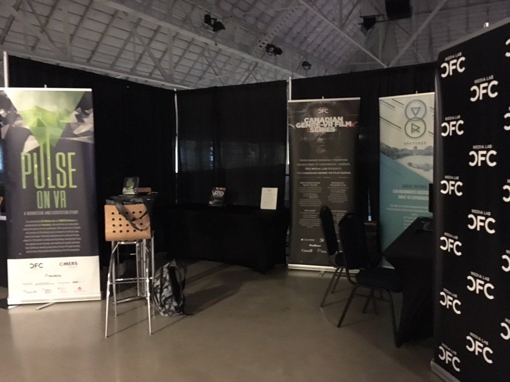 cfcmedialab's tweet image. Good morning #VRTOC2016: come visit CFC Media Lab !!!!! @VRToronto