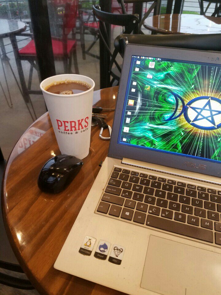 YatPundit's tweet image. first time here...coffee&apos;s good. (@ Perk&apos;s Coffee &amp;amp; Cafe in Metairie, LA) swarmapp.com/c/f9qtnlUpTpf