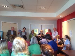 UHD_NHS's tweet photo. Our Senior Team holding an open discussion with staff following the EU ref results - to support and celebrate staff https://t.co/flUkfRiwia