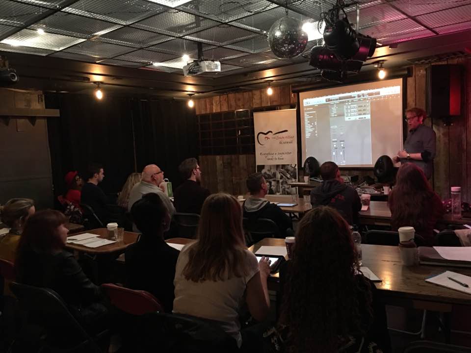 lovesongwriting's tweet photo. #ProductionSecrets revealed by @GibsoundUK teaching the art of #LogicPro & helping our writers mke worldclass demos! https://t.co/mxPACEir6j