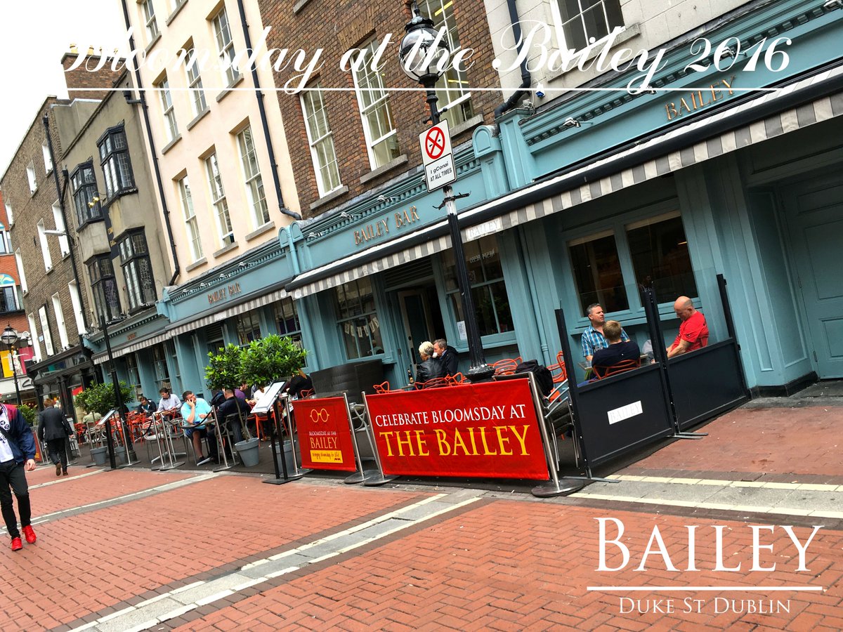 BaileyBarDublin's tweet photo. Pop over to out facebook where we've uploaded some of our #Bloomsday2016 photos
https://t.co/aQfnPp8sR4 https://t.co/JatroHWXPo