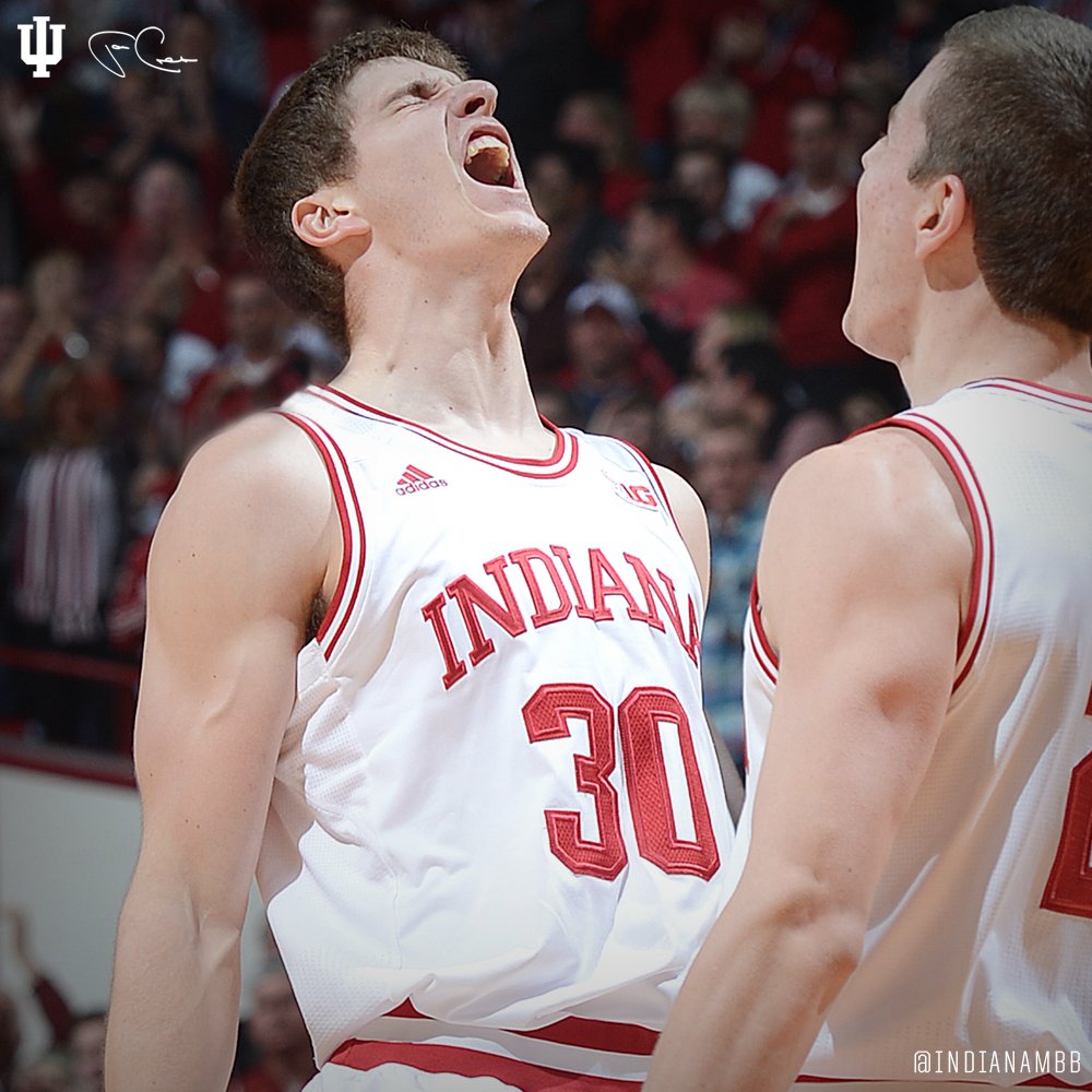IndianaMBB's tweet photo. HAPPY BIRTHDAY @CollinHartman30! 🎉🎉🎉 https://t.co/GAgIFl0JWa