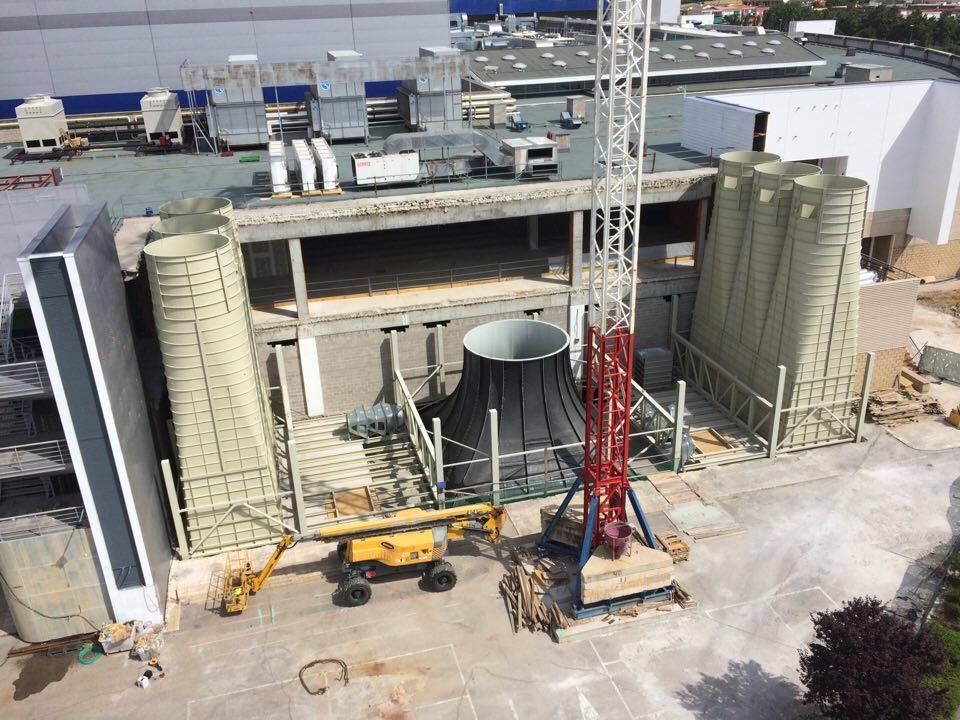 HurricaneFac's tweet photo. Our wind tunnel in Madrid is growing ! :) @Mzof_Mad @QuepasaenMadrid @TunnelFind @IndoorSkySource https://t.co/lKwwkBo78o