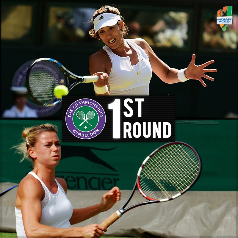 The <a href="/rolandgarros/">Roland-Garros</a> women's champion <a href="/GarbiMuguruza/">Garbiñe Muguruza</a> takes on Camilla Giorgi on centre-court today. #GoAces