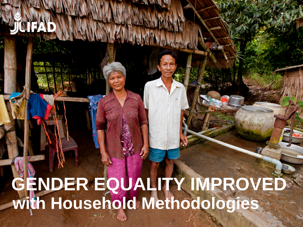 IFAD's tweet photo. Gender equality improved w/ #HouseholdMethodologies | Learn more: https://t.co/7MEbaKYU2z #IFADgender #globalgoals https://t.co/bhfYcgvAK2