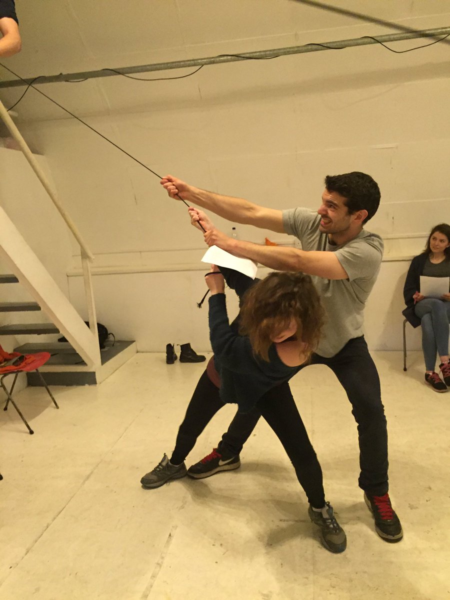 RafaellaMarcus's tweet photo. Cracking work this morning workshopping #LadyPercy with @queyntelaydies 👸🏻❤️🎭👑 https://t.co/cEoQYeEsxs