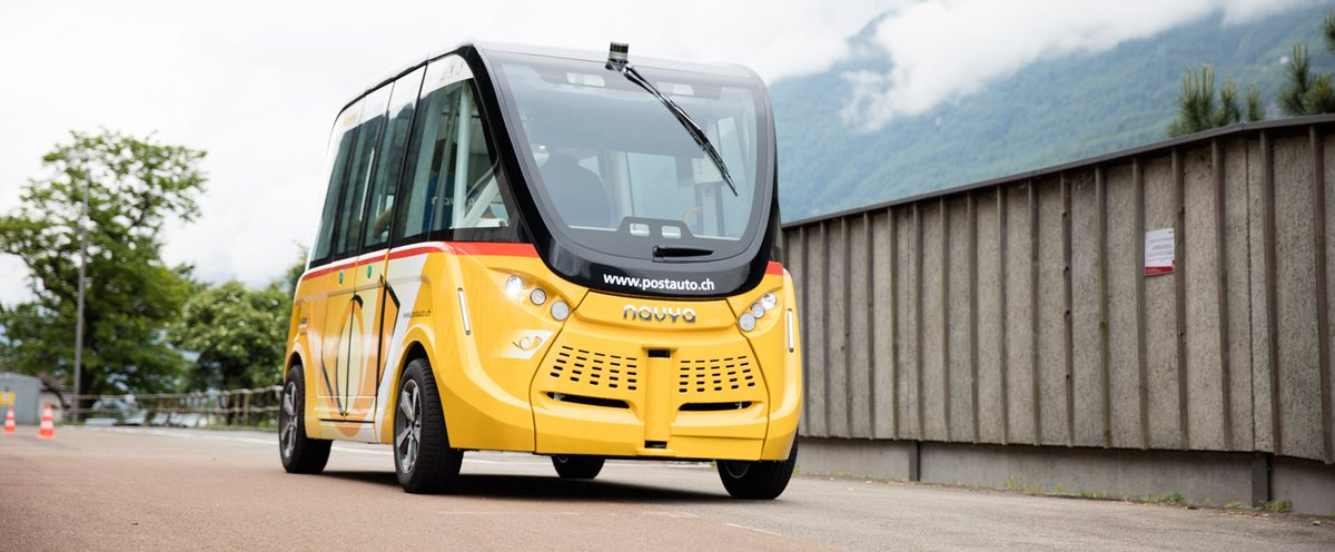 Kaspersky_DACH's tweet photo. PostAuto Schweiz testet selbstfahrende #SmartShuttles: https://t.co/rZBhdNZdxY via @WIRED_Germany #autonomesFahren https://t.co/fKE8zeMx9b