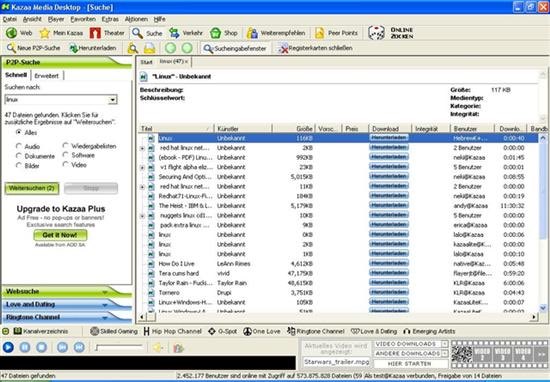 SCARICARE KAZAA
