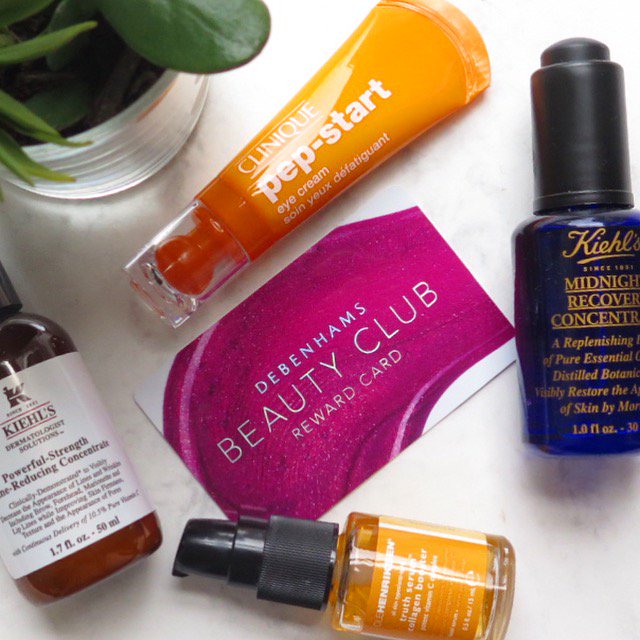 DebenhamsBeauty's tweet photo. Time for an upgrade? New skincare &amp; points = Happy beauty clubber! https://t.co/4bCZ0VihTu