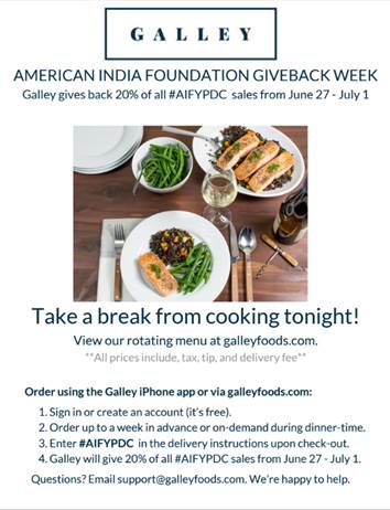 AIFYPDC's tweet photo. @GalleyDC keeps us healthy & gives back! Add #AIFYPDC to your checkout order this week to help #MansiMatters! https://t.co/LqngoQPcTM