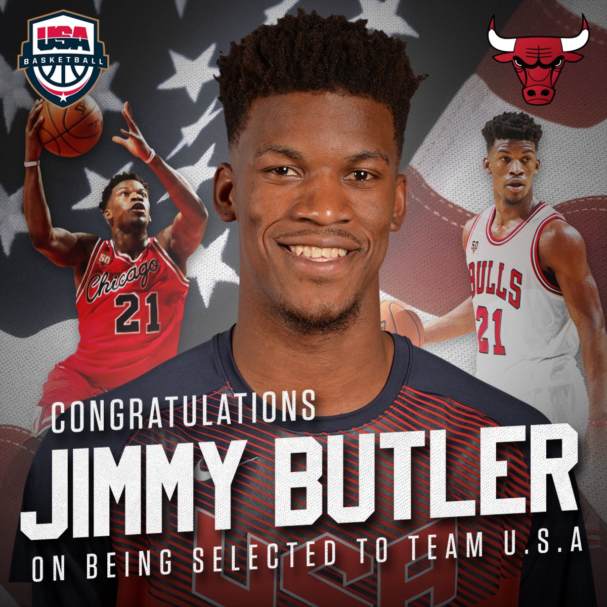 Chicago Bulls on Twitter: "Congratulations, @JimmyButler!…