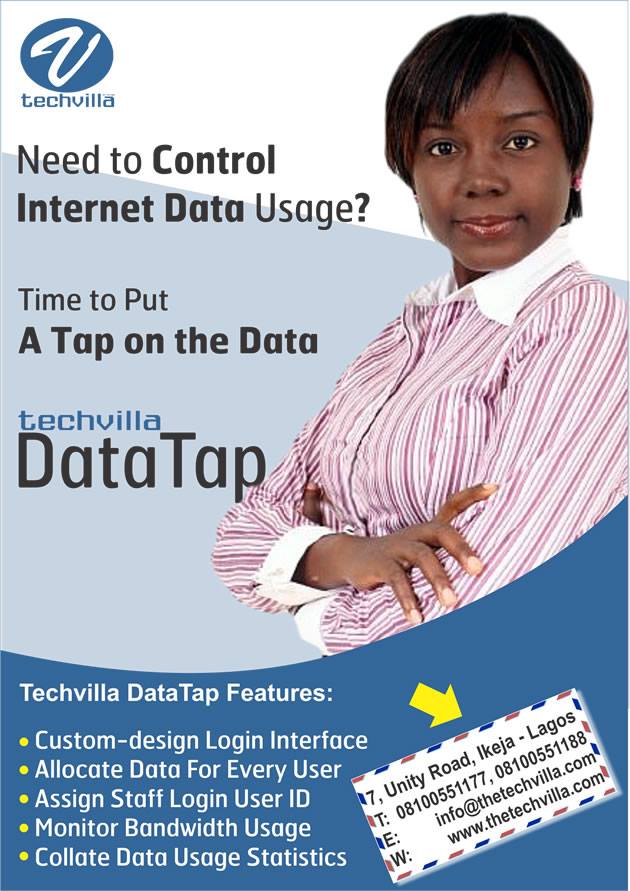 thetechvilla's tweet image. Having issues of employees using up Internet data for non-work related surfing? #DataTap