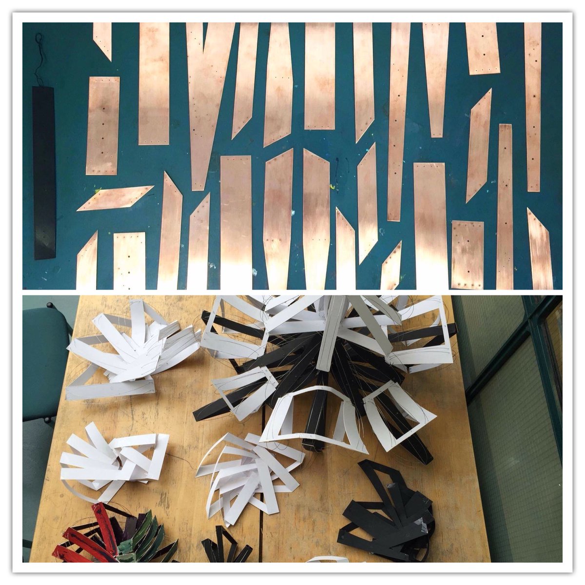 Boundless2016's tweet photo. Also #onthebenchtoday @SoJ_BCU Chen Chen is moving from #paper models to #metal #BoundlessBoundaries https://t.co/BitODczO5S