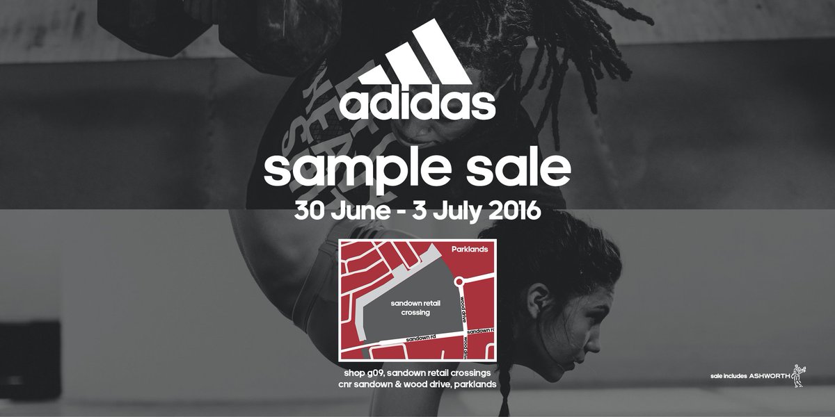 adidas sample sale