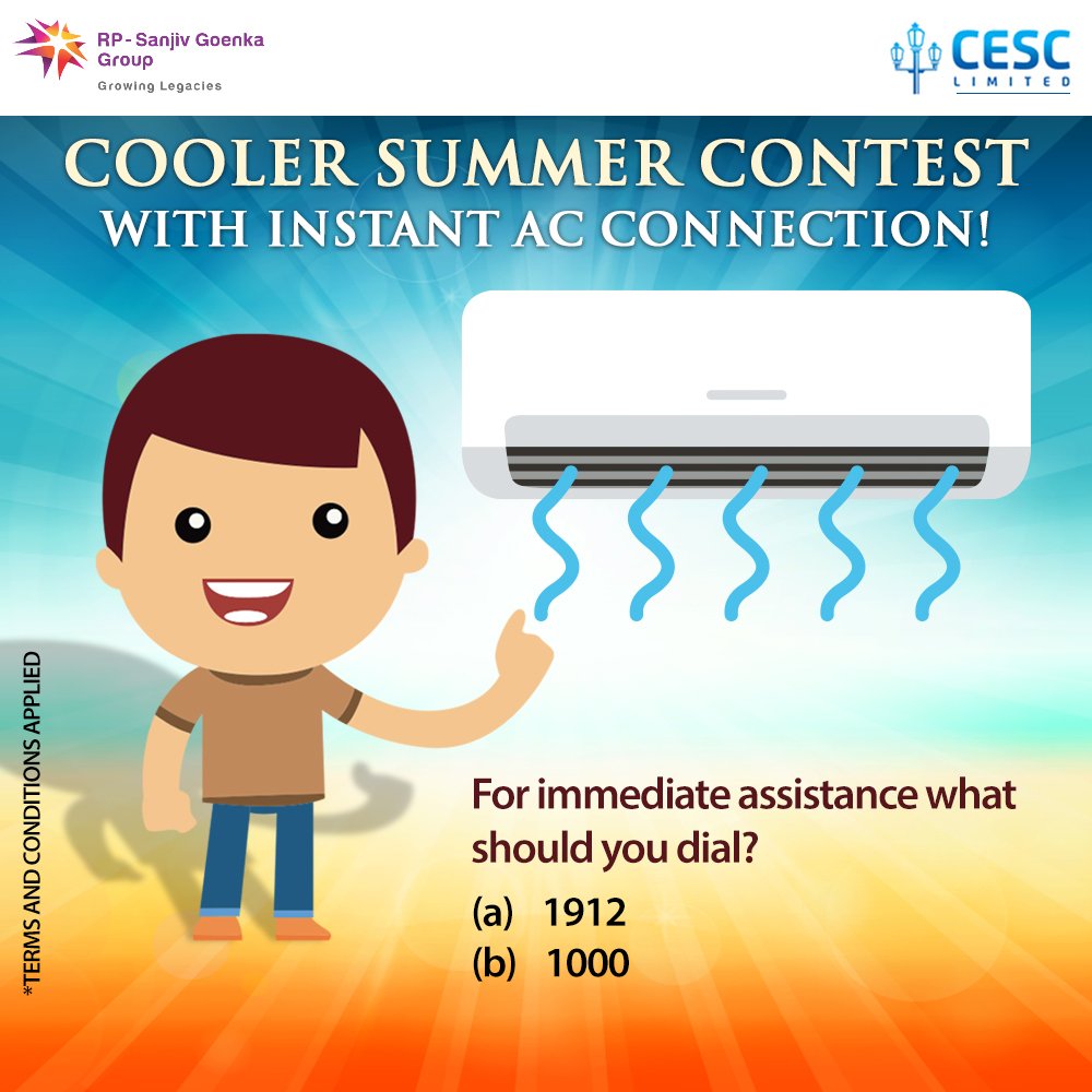 CESCLimited's tweet photo. Answer the last question &amp; be the lucky winner.
https://t.co/a1kQNrSocT
#CoolerSummer #CESCLimited https://t.co/kiY0YUFVBc