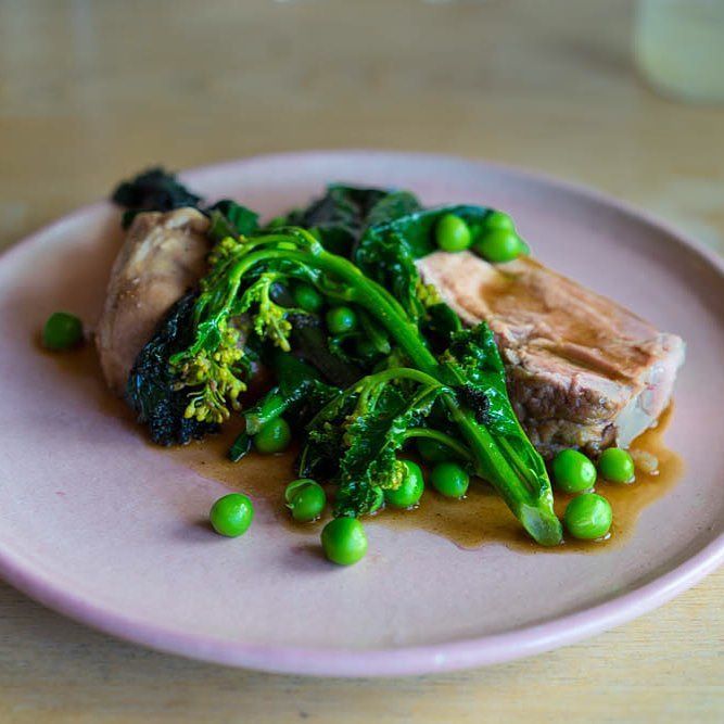 Organic lamb, kale and peas at @spritmuseum ift.tt/28YrWjs