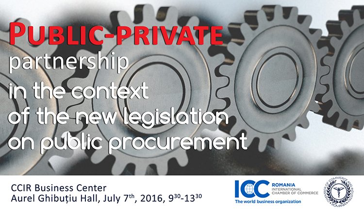 CCI_Romania's tweet photo. “Public-private partnership, in the context of the new legislation on public procurement” https://t.co/N0r5ymrW2E https://t.co/6g0p56ZL5f