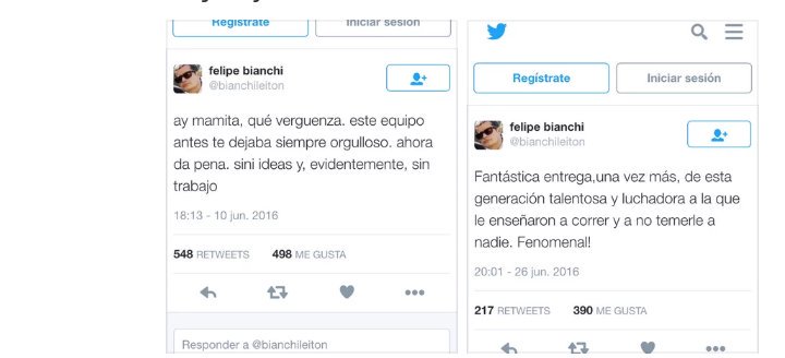 RaulFGomezur's tweet photo. El pasado te condena@bianchileiton  esto pasa cuando el amarillismo aparece en el periodismo #TodosSomosCampeones https://t.co/PEzAlC4cyS