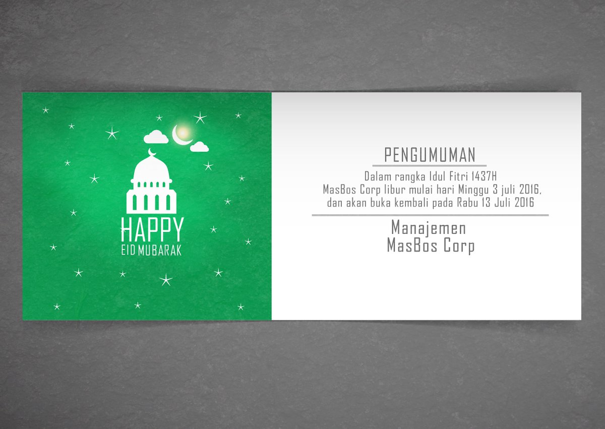 JasaVideoJogja's tweet photo. #HAPPYEIDMUBARAK #MASBOS.CORP #LEBARAN2016 #NYUWUNNGAPUNTEN https://t.co/vxUW5LL8hK