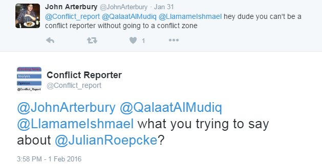 Conflict Reporter tweet media