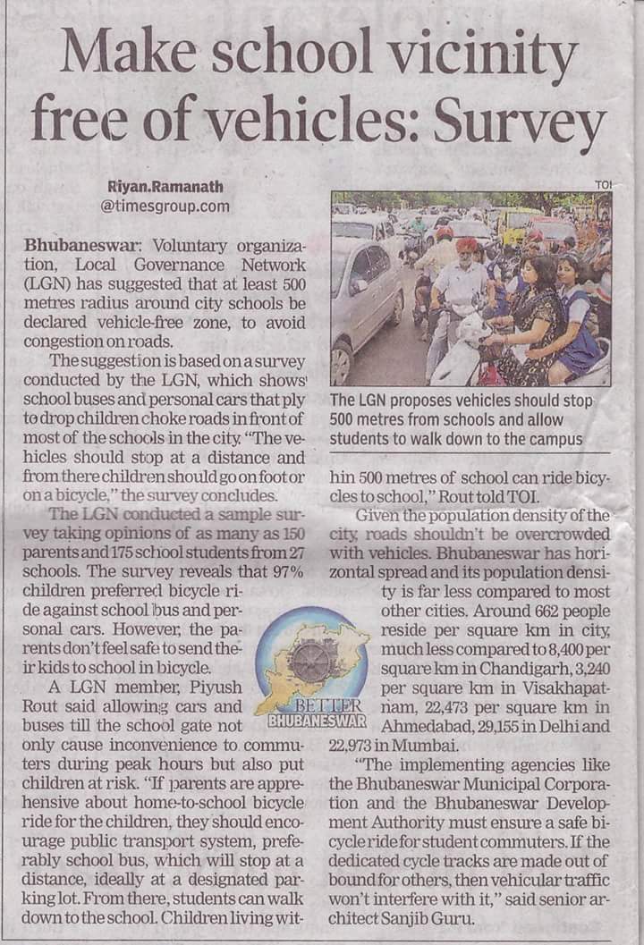 #Children miss #walking #cycling to #school #Bhubaneswar #StreetsForChildren @LGNetIND Study timesofindia.indiatimes.com/city/bhubanesw…