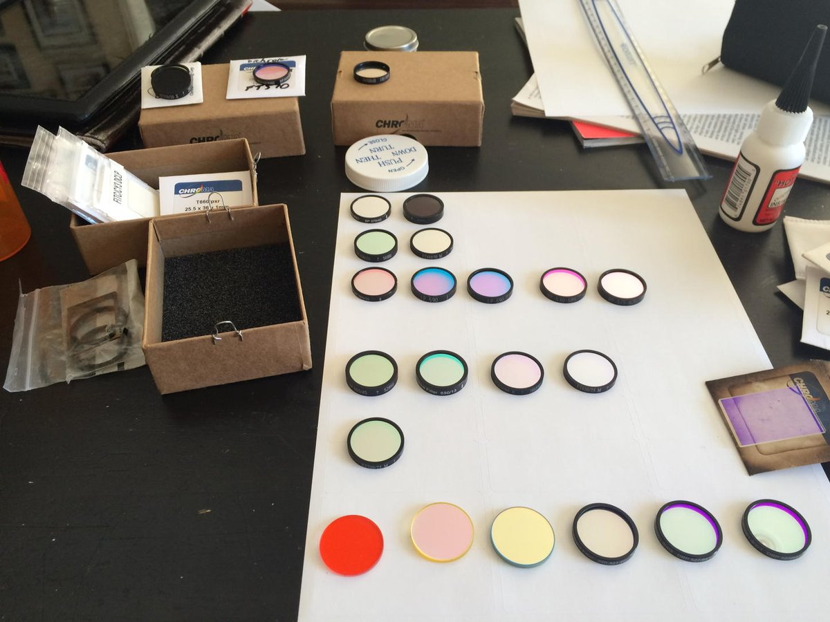 ThePerfectPSF's tweet photo. 10 years of spare #microscope parts, mostly from installing dozens of filters from @chromaofficial https://t.co/569ewQOrOY