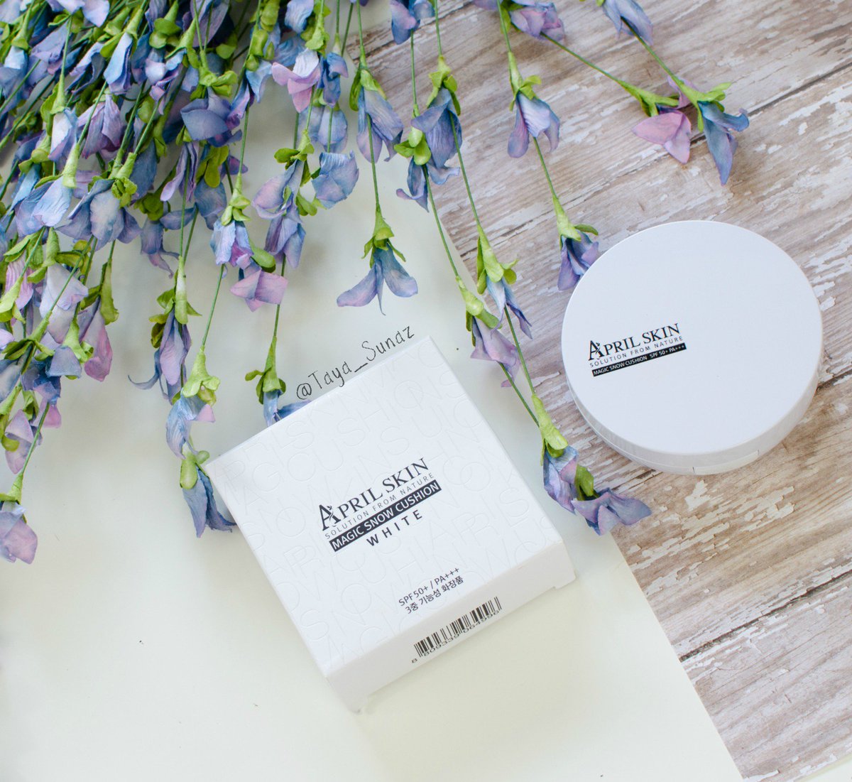 TayaSunaz's tweet photo. 💕 Still can't get over how well this @aprilskinglobal #MagicCushion worked for me!! Should I do a full review?☺️💕 https://t.co/c0dAPDVUIk