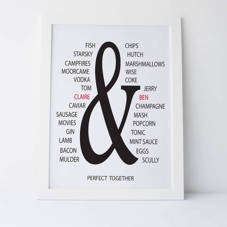 brambler_uk's tweet photo. Perfect Together Wedding Print.
Gin &amp; Tonic. Bacon &amp; Eggs. What's your perfect match?..
https://t.co/tQmvieD9P1 https://t.co/EHdlsQomAY