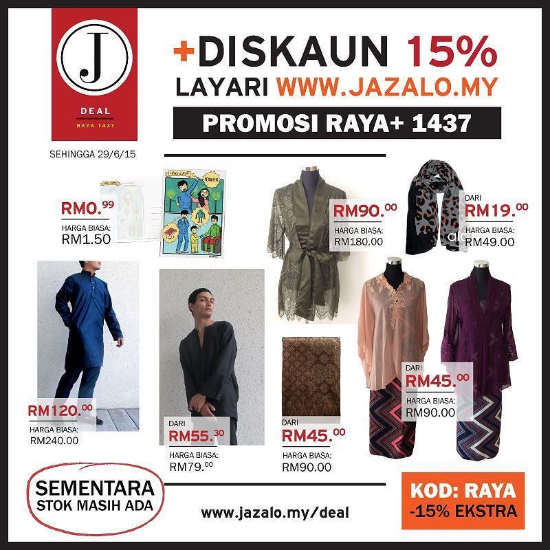 jazaloshoppe's tweet photo. #JAZALODEAL #RAYA1437+
https://t.co/A3GZPeaPv2

#PromosiRAYA+ 1437 sehingga 29/6/16

Dapat… https://t.co/M6VQ6zfmrQ https://t.co/CNjBDuSqwX