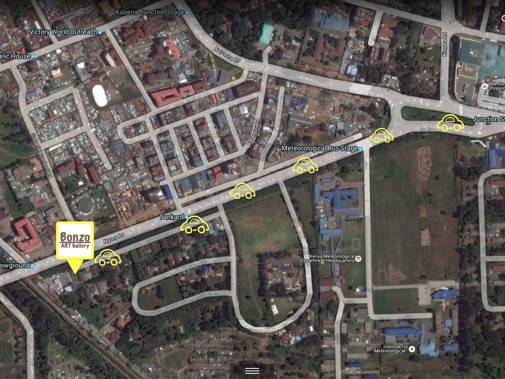Find Bonzo Art Gallery.Ngong Rd>> Adams Arcade>> Junction Mall>> Met. Dept  >> Turn Left Opp Family Bank #ArtSeason.