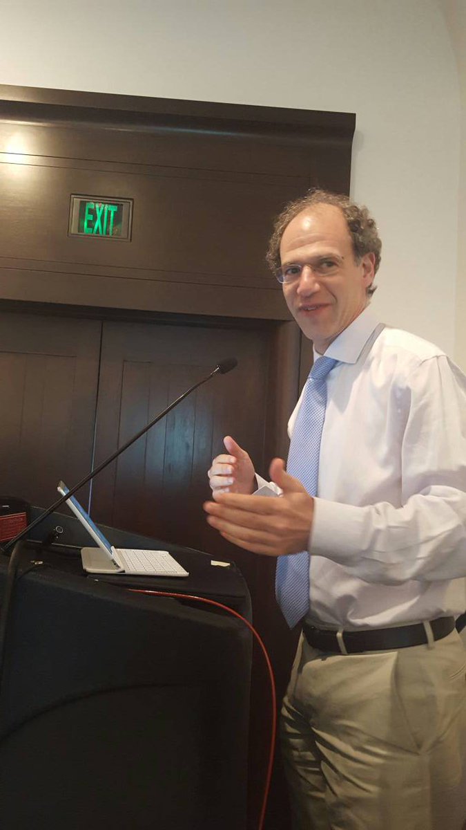 DrSimpsonHSR's tweet photo. Alan Weil @Health_Affairs reflecting on contributions of #CHIPRA evaluations. #ARM16 @urbaninstitute @AHRQNews https://t.co/pdJtEY20Tx