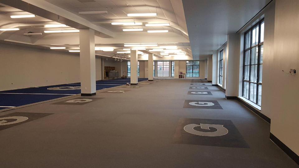 Almost done with this <a href="/Georgetown/">Georgetown University</a> facility. We can't wait to see the finished product!