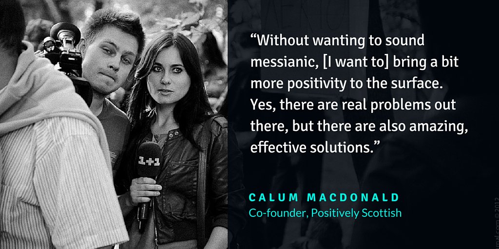 .<a href="/cjmunplugged/">Calum Macdonald</a> talks <a href="/PositivelyScot/">PositivelyScottish</a> + makes the case for solutions journalism: bit.ly/28YtQP5 by @clogouj