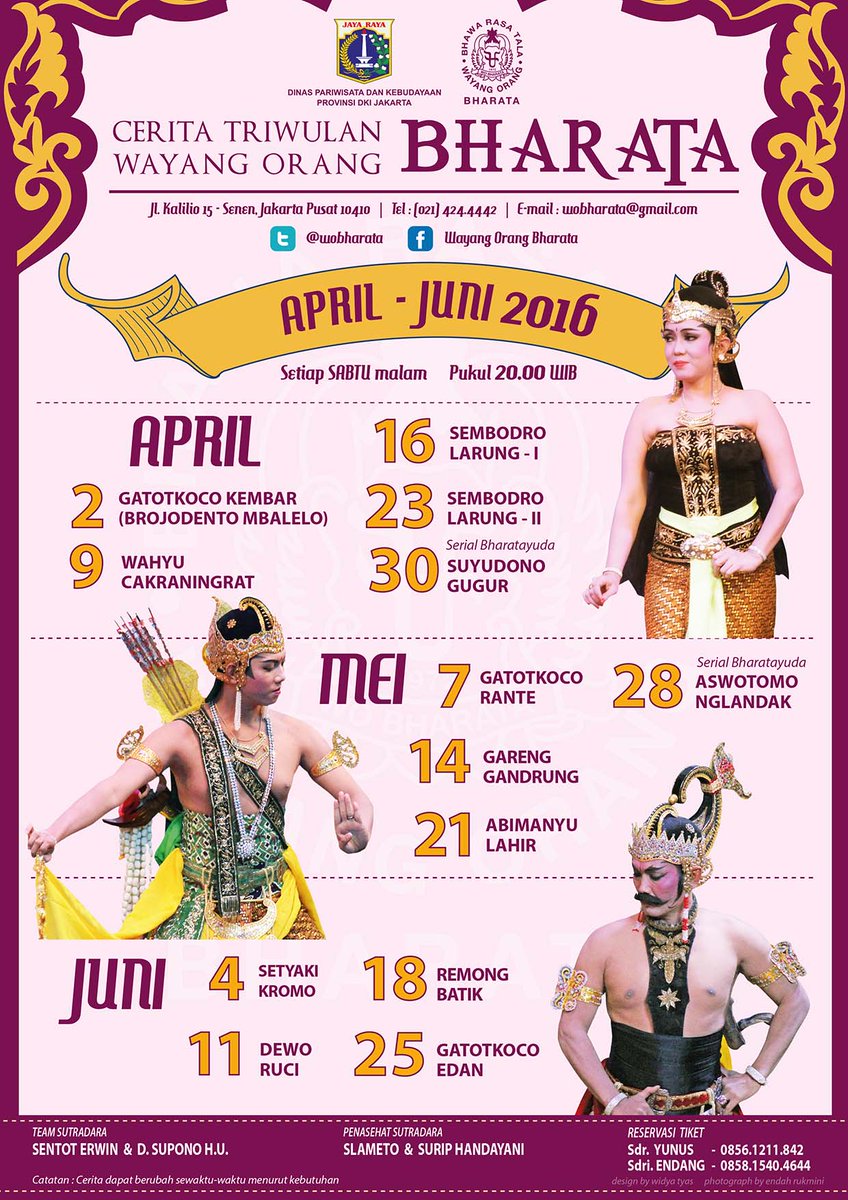 Wayang Orang Bharata tweet media