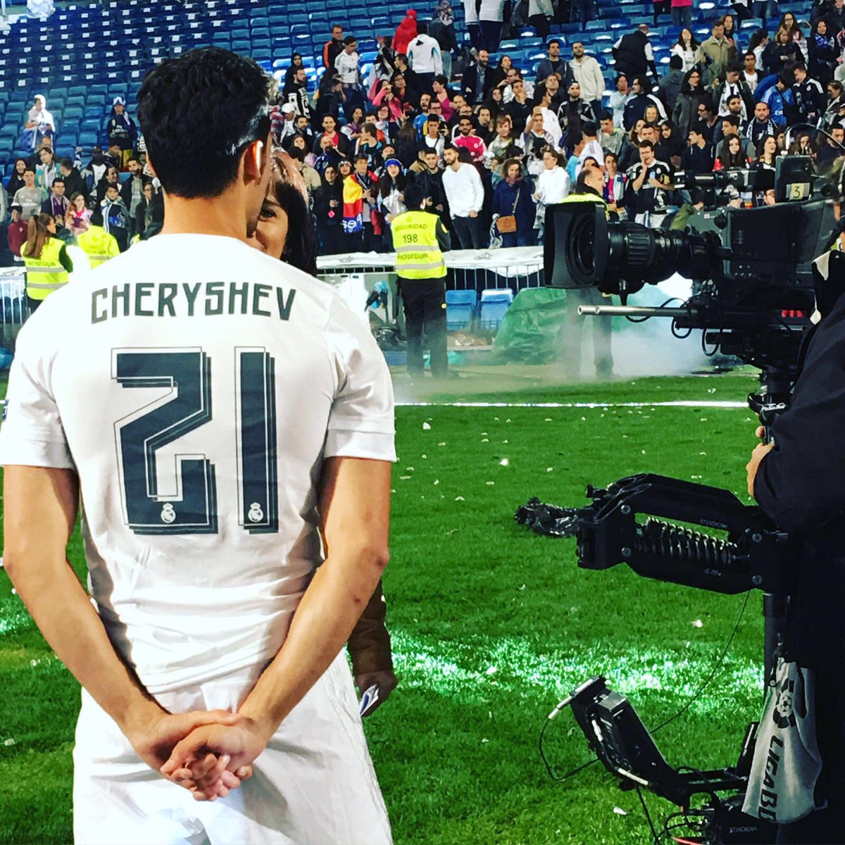 Арбелоа - Черышеву: удачи, Денис, всегда буду твоим другом Арбелоа - Черышеву: удачи, Денис, всегда буду твоим другом