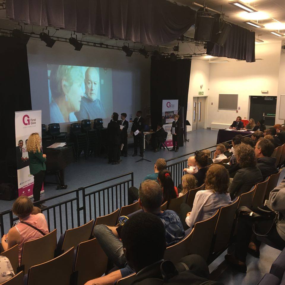 FHSCitandPSHEE's tweet photo. Year 8s presenting to win money for their chosen charities! https://t.co/u5y8bE4mZ3