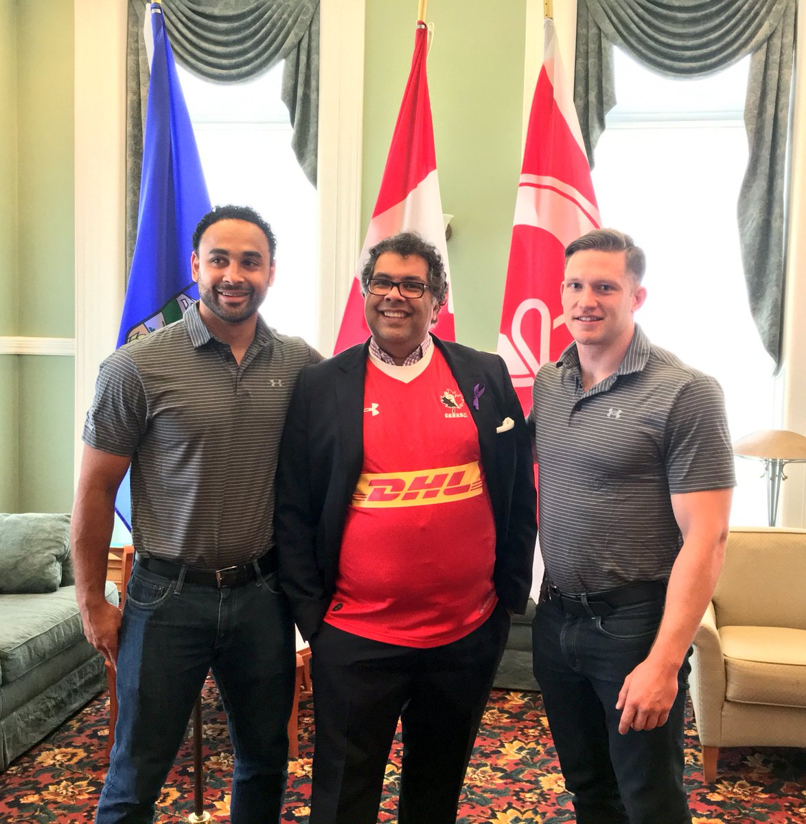Rugby Canada (@rugbycanada) on Twitter photo Big thanks to Mayor <a href="/nenshi/">Naheed Nenshi</a> for welcoming <a href="/MozacSamson/">Mozac Samson</a>, Dan Moor & <a href="/RugbyCanada/">Rugby Canada</a> to <a href="/cityofcalgary/">City of Calgary</a> this week!🏉🇨🇦 #YYC Big thanks to Mayor <a href="/nenshi/">Naheed Nenshi</a> for welcoming <a href="/MozacSamson/">Mozac Samson</a>, Dan Moor & <a href="/RugbyCanada/">Rugby Canada</a> to <a href="/cityofcalgary/">City of Calgary</a> this week!🏉🇨🇦 #YYC