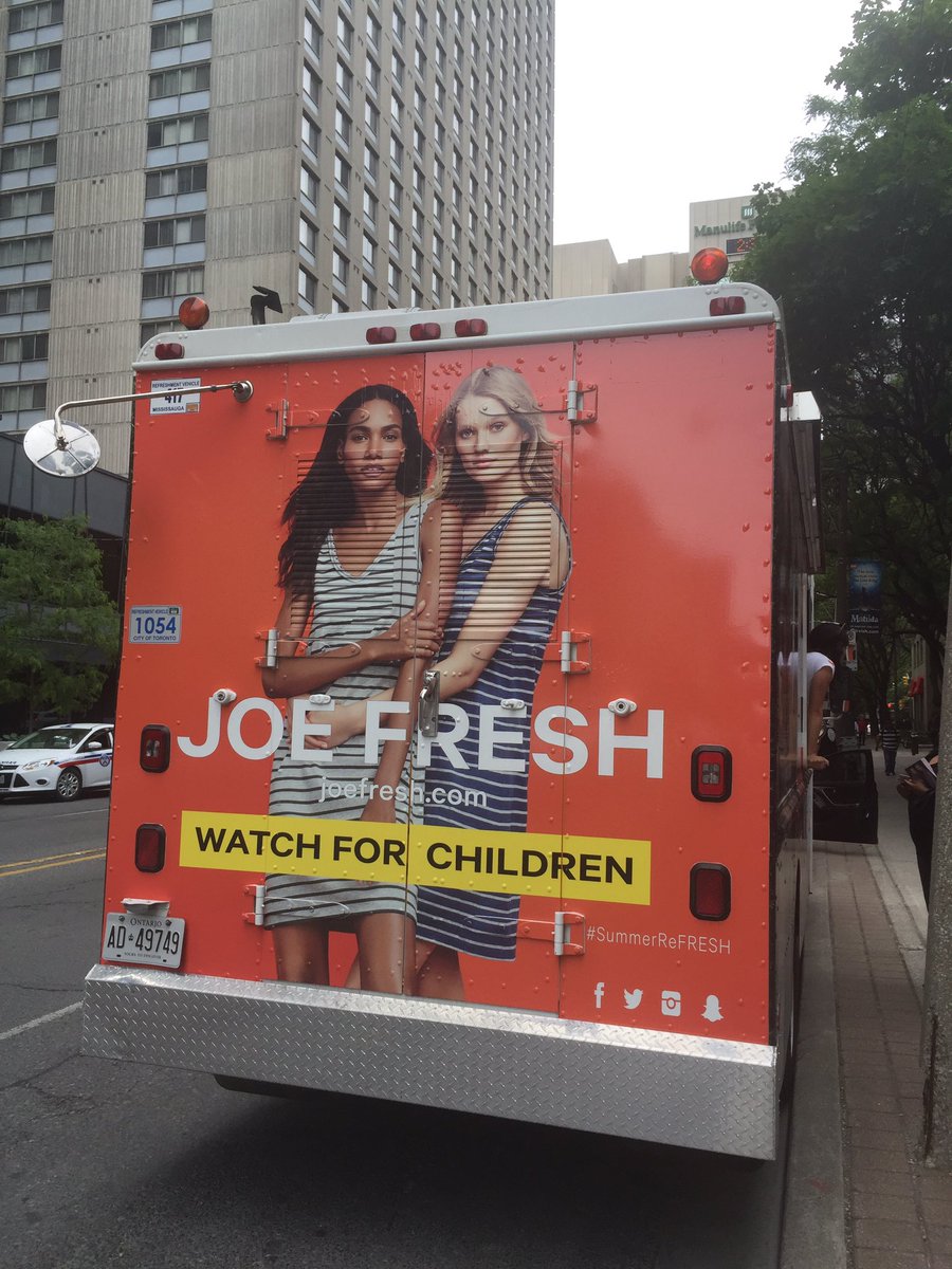Marketing_Mag's tweet photo. A few more photos of the @JoeFresh ice cream truck. #SummerReFRESH https://t.co/Moh2AAIC2F