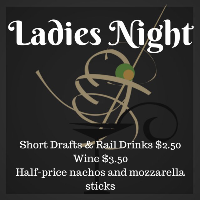 OldeTownPub's tweet photo. IT'S WEDNESDAY!!!!!!  Which means it's Ladies Night at The Pub! https://t.co/9r7qQeiQui